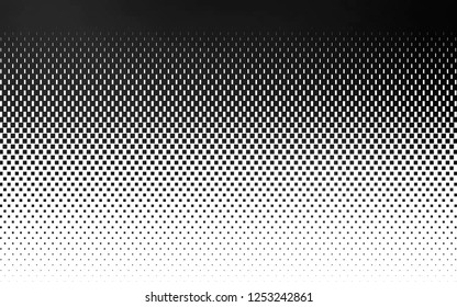 Light Silver, Gray vector cover in polygonal style. Glitter abstract illustration with rectangular shapes. Pattern can be used for websites.