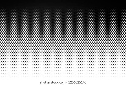 Light Silver, Gray vector cover in polygonal style. Decorative design in abstract style with rectangles. Best design for your ad, poster, banner.