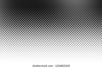 Light Silver, Gray vector cover in polygonal style. Decorative design in abstract style with rectangles. Smart design for your business advert.