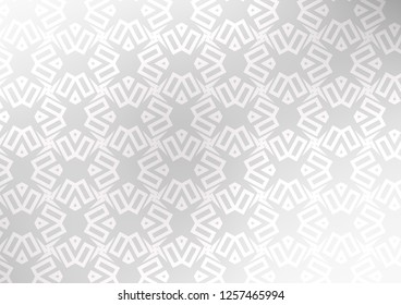 Light Silver, Gray vector cover in triangles, cubes. Abstract illustration with colorful lines, cubes. Pattern for busines ad, booklets, leaflets