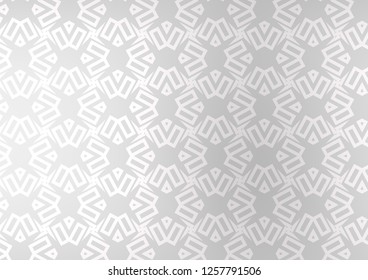 Light Silver, Gray vector cover in triangles, cubes. Glitter abstract illustration with squares, lines. Modern template for your landing page.