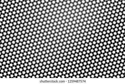 Light Silver, Gray vector cover with spots. Beautiful colored illustration with blurred circles in nature style. Pattern for beautiful websites.