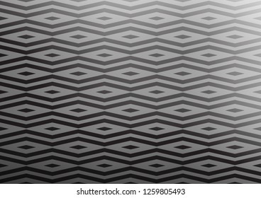 Light Silver, Gray vector cover in polygonal style. Beautiful illustration with triangles in nature style. Pattern for commercials.