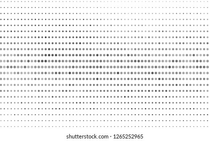 Light Silver, Gray vector cover with spots. Glitter abstract illustration with blurred drops of rain. Template for your brand book.