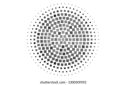 Light Silver, Gray vector cover in polygonal style. Rectangles on abstract background with colorful gradient. Smart design for your business advert.