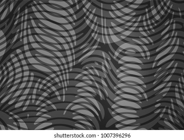 Light Silver, Gray vector doodle blurred pattern. A completely new color illustration in doodle style. The doodle design can be used for your web site.