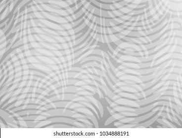 Light Silver, Gray vector doodle blurred template. A completely new color illustration in doodle style. Brand-new style for your business design.