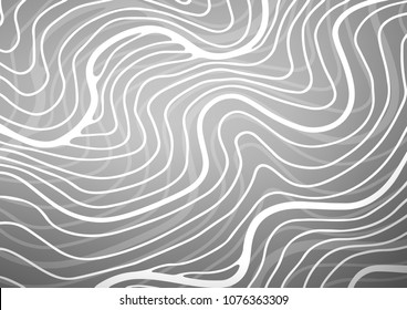 Light Silver, Gray vector doodle blurred template. Blurred decorative design in Indian style with Zen tangles. Hand painted design for web, leaflet, textile.