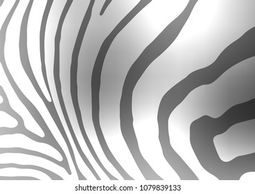 Light Silver, Gray vector doodle blurred background. Geometric doodle illustration in Origami style with gradient. Hand painted design for web, wrapping, wallpaper.