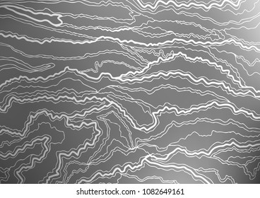 Light Silver, Gray vector doodle blurred pattern. A vague abstract illustration with doodles in Indian style. A completely new template for your business design.