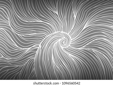 Light Silver, Gray vector doodle blurred background. Geometric doodle illustration in Origami style with gradient. A new texture for your design.