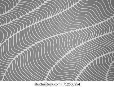 Light Silver, Gray vector doodle blurred template. Geometric doodle illustration in Origami style with gradient. The completely new template can be used for your brand book.