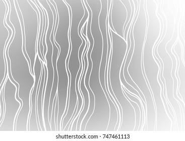 Light Silver, Gray vector doodle blurred pattern. Decorative shining illustration with doodles on abstract template. The template can be used as a background for cell phones.
