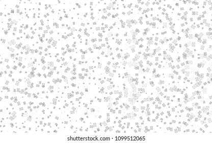 Light Silver, Gray vector geometric simple minimalistic background, which consist of triangles on white background. Triangular pattern with gradient for your business design. 