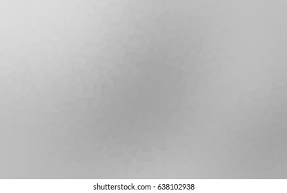 Light Silver, Gray vector geometric simple minimalistic background, which consist of triangles on white background. Triangular pattern with gradient for your business design. 