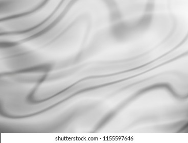 Light Silver, Gray vector glossy abstract background. Brand new colored illustration in blurry style with gradient. The best blurred design for your business.