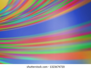 Light Silver, Gray vector glossy abstract background. A completely new color illustration in a bokeh style. The blurred design can be used for your web site.