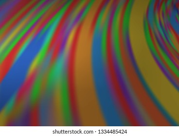 Light Silver, Gray vector glossy abstract template. Creative illustration in halftone style with gradient. A new texture for your design.