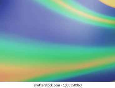 Light Silver, Gray vector glossy bokeh pattern. A vague abstract illustration with gradient. Brand new design for your business.