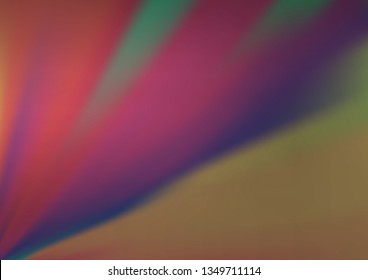 Light Silver, Gray vector glossy abstract background. A vague abstract illustration with gradient. The template can be used for your brand book.