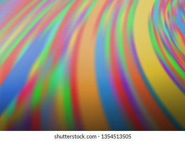 Light Silver, Gray vector glossy abstract template. A completely new color illustration in a bokeh style. A new texture for your design.