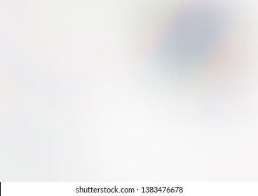 Light Silver, Gray vector glossy bokeh pattern. Glitter abstract illustration with an elegant design. A completely new template for your design.
