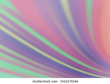 Light Silver, Gray vector glossy abstract background. Colorful abstract illustration with gradient. The elegant pattern for brand book.