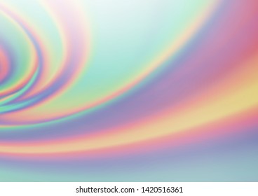 Light Silver, Gray vector glossy abstract template. Colorful illustration in abstract style with gradient. A completely new design for your business.