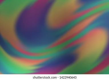 Light Silver, Gray vector glossy abstract background. New colored illustration in blur style with gradient. New design for your business.