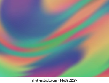 Light Silver, Gray vector glossy abstract background. Colorful illustration in blurry style with gradient. The background for your creative designs.