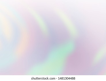 Light Silver, Gray vector glossy bokeh pattern. Modern geometrical abstract illustration with gradient. The template can be used for your brand book.