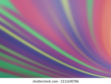 Light Silver, Gray vector glossy abstract background. Glitter abstract illustration with an elegant design. The elegant pattern for brand book.