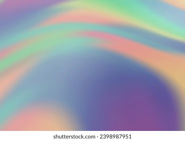Light Silver, Gray vector glossy abstract background. Colorful illustration in blurry style with gradient. A completely new template for your design.