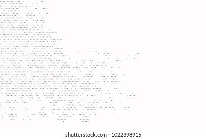Light Silver, Gray vector illustration which consist of circles. Dotted gradient design for your business. Creative geometric background in halftone style with colored spots.