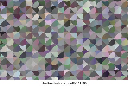 Light Silver, Gray vector illustration which consist of circles. Dotted gradient design for your business. Creative geometric background in halftone style with colored spots.