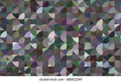 Light Silver, Gray vector illustration which consist of circles. Dotted gradient design for your business. Creative geometric background in halftone style with colored spots.