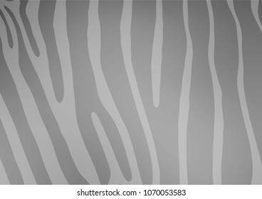 Light Silver, Gray vector indian curved background. Colorful abstract illustration with lines in Asian style. The doodle design can be used for your web site.