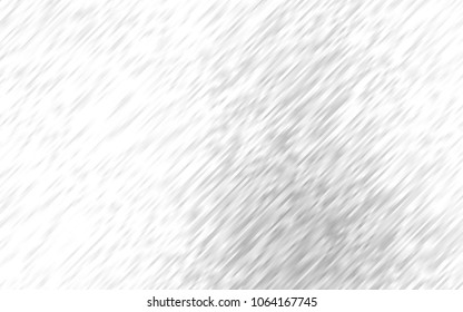 Light Silver, Gray vector layout with flat lines. Decorative shining illustration with lines on abstract template. Smart design for your business advert.