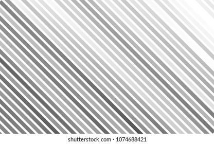 Light Silver, Gray vector layout with flat lines. Blurred decorative design in simple style with lines. The template can be used as a background.
