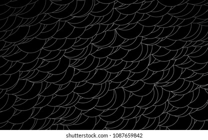 Light Silver, Gray vector  layout with circle shapes. Beautiful colored illustration with blurred circles in nature style. Beautiful design for your business natural advert.