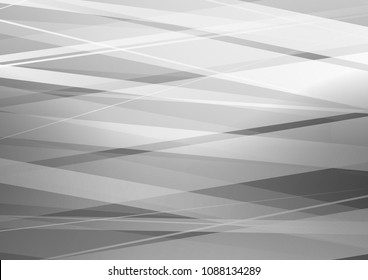 Light Silver, Gray vector layout with flat lines. Lines on blurred abstract background with gradient. The pattern can be used for websites.