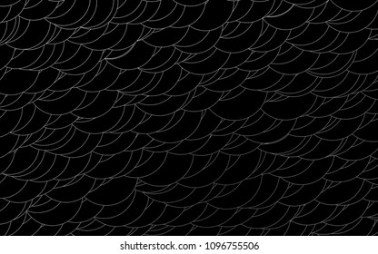 Light Silver, Gray vector  layout with circle shapes. Glitter abstract illustration with blurred drops of rain. The pattern can be used for aqua ad, booklets.