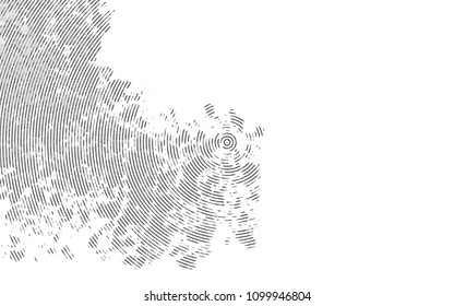 Light Silver, Gray vector layout with flat lines. Lines on blurred abstract background with gradient. The pattern can be used as ads, poster, banner for commercial.