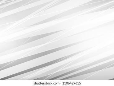 Light Silver, Gray vector layout with flat lines. Glitter abstract illustration with colored sticks. The pattern can be used for websites.