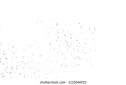 Light Silver, Gray vector  layout with circle shapes. Illustration with set of shining colorful abstract circles. Beautiful design for your business natural advert.