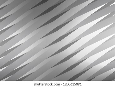 Light Silver, Gray vector layout with flat lines. Shining colored illustration with narrow lines. The template can be used as a background.