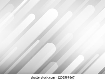 Light Silver, Gray vector layout with flat lines. Modern geometrical abstract illustration with staves. Best design for your ad, poster, banner.