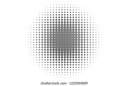 Light Silver, Gray vector layout with circle shapes. Modern abstract illustration with colorful water drops. Pattern for beautiful websites.