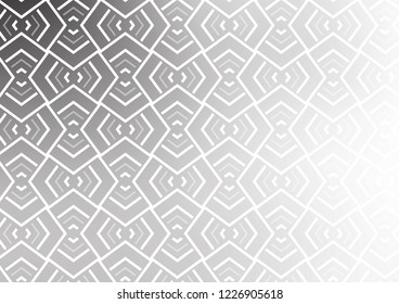Light Silver, Gray vector layout with flat lines. Glitter abstract illustration with colored sticks. Backdrop for TV commercials.