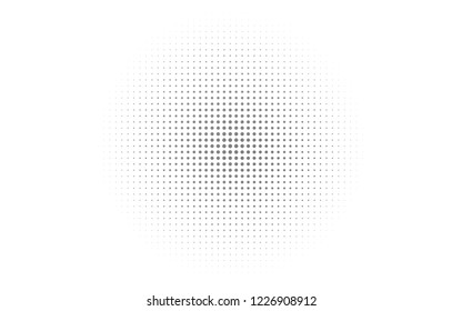 Light Silver, Gray vector layout with circle shapes. Glitter abstract illustration with blurred drops of rain. Pattern of water, rain drops.